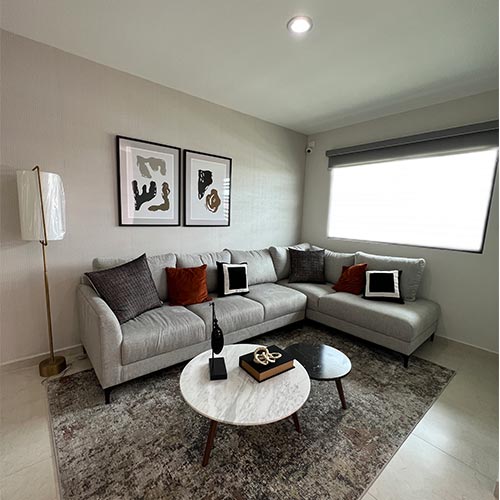Sala interior en Punto Sur Residencial
